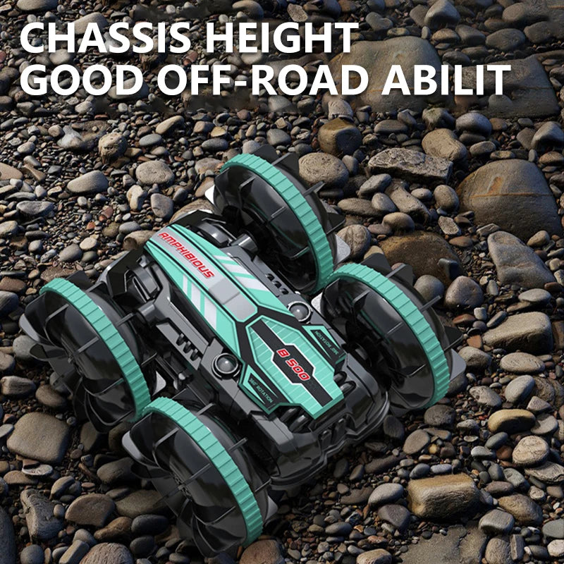 Unleash Fun with Amphibious RC Cars: The Ultimate Remote Control Stunt Vehicle for Kids