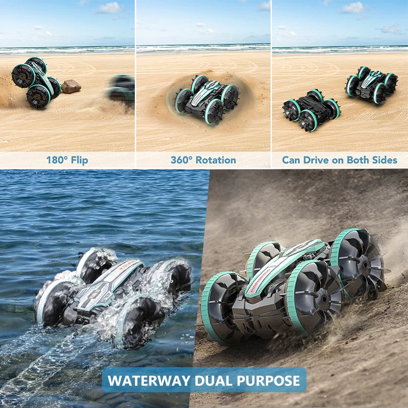 Unleash Fun with Amphibious RC Cars: The Ultimate Remote Control Stunt Vehicle for Kids