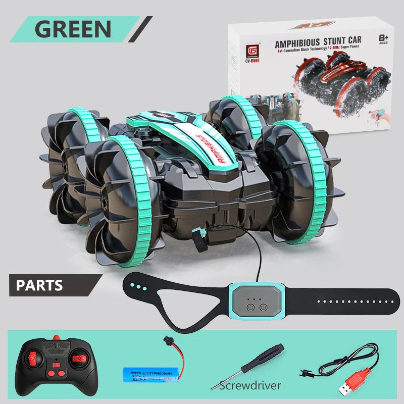 Unleash Fun with Amphibious RC Cars: The Ultimate Remote Control Stunt Vehicle for Kids