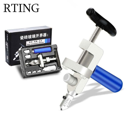 Professional  2 in 1 Diamond Glass Cutter Set for Glass Tile Cutting