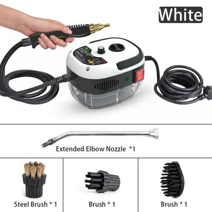 2500W High Pressure Temperature & Handheld Steam Cleaner for Household Cleaning