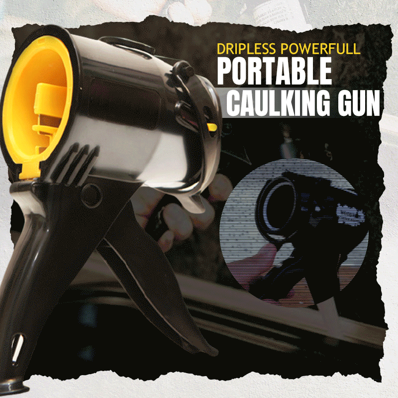 Portable Caulking Gun -Compact sealant Insulating paint Caulking filling tool for doors and windows.