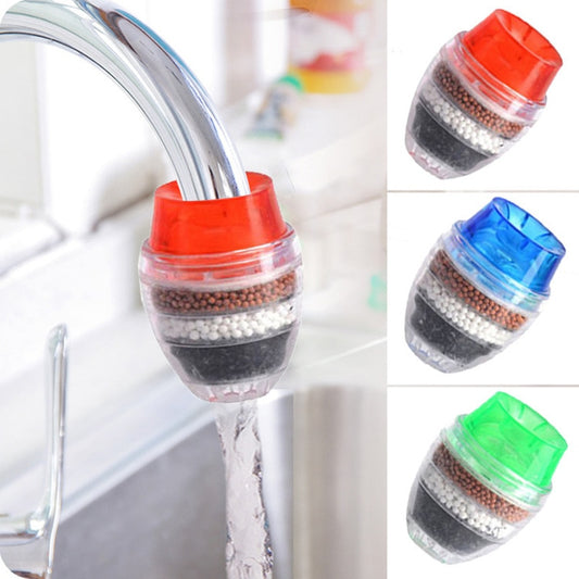 5 Layers Activated Carbon Water Purifier Kitchen Tap Filter - a Best Purification Tool for Home Use