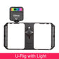 Ulanzi VL49 RGB Video Lights Mini LED Camera Light 2000mAh Rechargeable LED Panel Lamp Photo Video Lighting  for YouTube TikTok