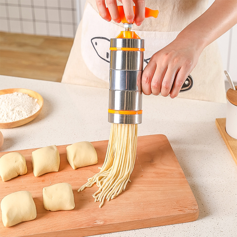 Stainless Steel Noodle Noodle Maker -Making your own Pasta, Spaghetti or other noodles easily at Home