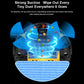 LIECTROUX C30B Robot Vacuum Cleaner -AI Map Navigation, Memory, Smart Partition,  6000Pa Suction, Electric Water Tank, Wet Mop