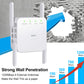 2.4G 5Ghz WiFi Repeater, Wireless Extender 1200Mbps, Wi-Fi Amplifier 300Mbps Long Range Wi-Fi Signal Booster