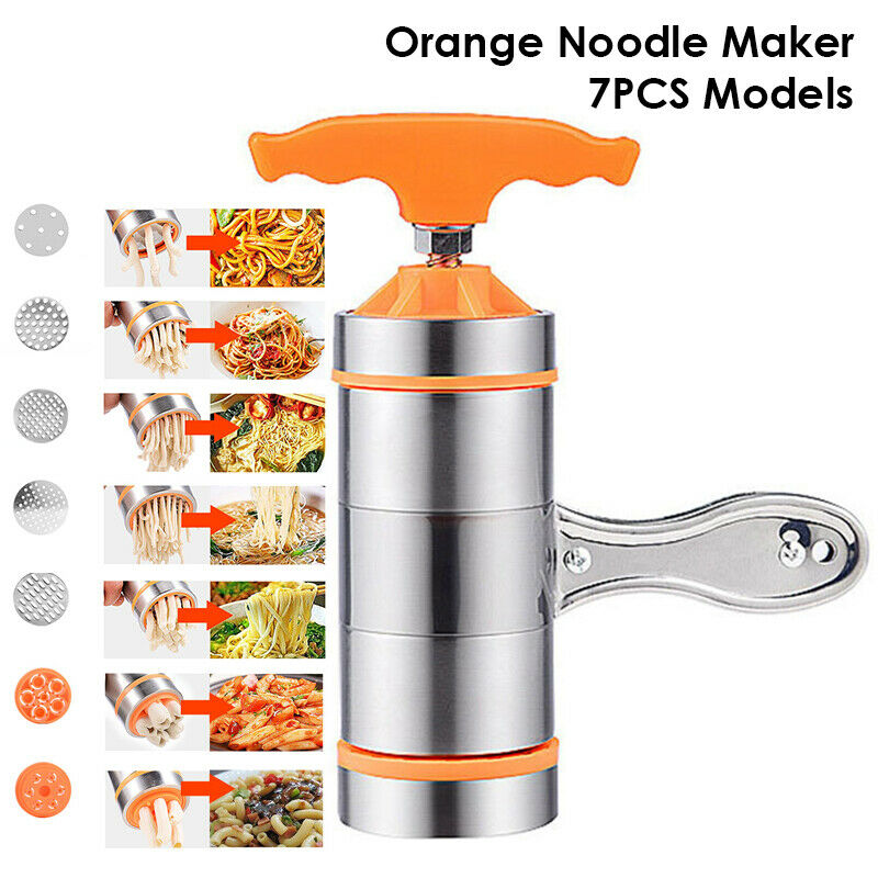 Stainless Steel Noodle Noodle Maker -Making your own Pasta, Spaghetti or other noodles easily at Home