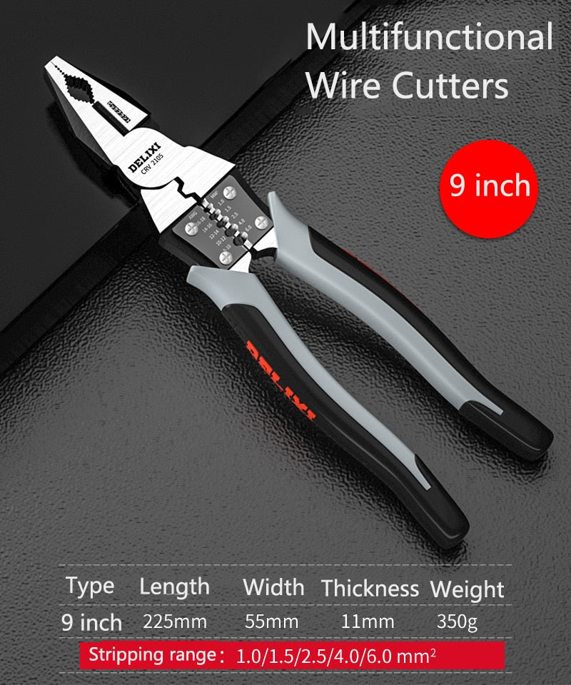 Multifunctional Universal Diagonal Pliers Needle Nose Pliers Hardware Tools Universal Wire Cutters