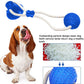 Interactive Suction Cup Dog Chew Toy -Self Playing Dog Toy with Elastic Rope, Dog Tooth Cleaning Chewing Dog Ball