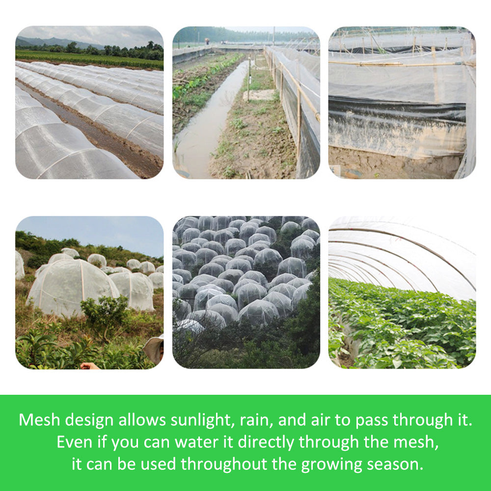 Garden Vegetable Insect Net Cover -Plant Flower Care & Bird Insect Pest Prevention Control Mesh