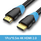 4K 2K 3x1 HDMI Cable Splitter HD 1080P Video Switcher Adapter 3 Input 1 Output Port HDMI Hub for Xbox DVD HDTV PC Laptop TV