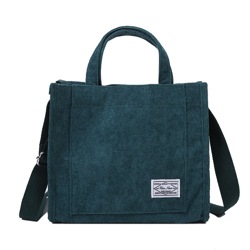 Nuevo bolso de mano de pana de diseñador de lujo para mujer: aspecto bonito y lindo, color sólido, bolso de mensajero con hebilla