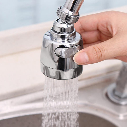 360 Degree Swivel Kitchen Faucet Aerator -Adjustable Dual Mode Sprayer, Filter Diffuser Water Saving Nozzle Faucet Connector