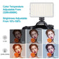 VIJIM VL120 LED Video Camera Light 3200k-6500K 3100mAh Dimmable Studio Lamp Kits