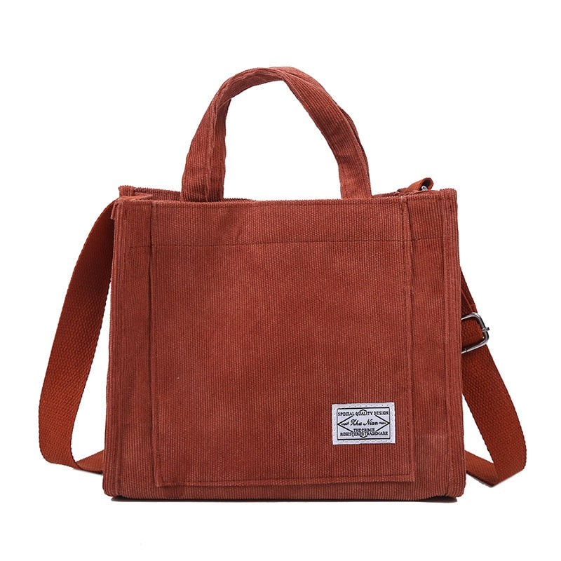 Nuevo bolso de mano de pana de diseñador de lujo para mujer: aspecto bonito y lindo, color sólido, bolso de mensajero con hebilla