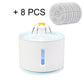 USB Powered Cat Water Fountain -Active Carbon Filter Automatic Electric Dispenser Bowls Cats Drinker