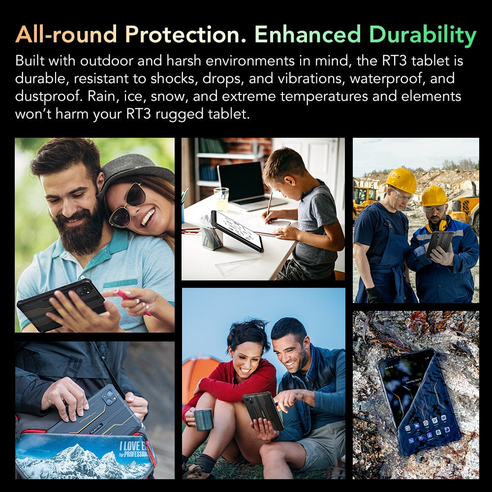 Discover the Mini Rugged Tablet 8 Inch HD+ 5150 mAh Android 12 with 16MP Camera