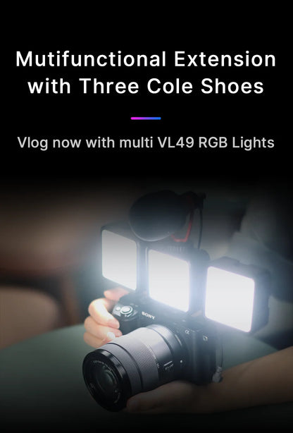 Enhance Your Photography with Full Color RGB LED Video Light (2500K-9000K, 800LUX)
