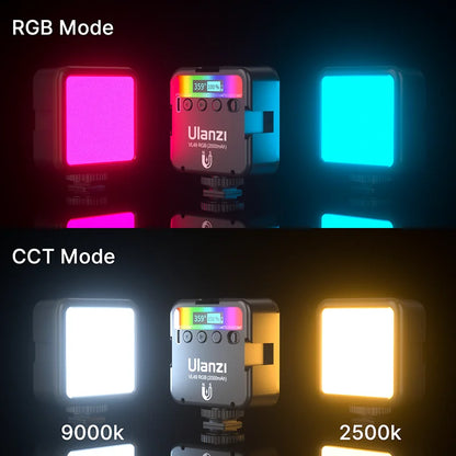 Enhance Your Photography with Full Color RGB LED Video Light (2500K-9000K, 800LUX)