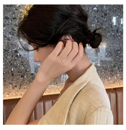 Elevate Your Look with the Captivating Classic Star Element Pendant Rings