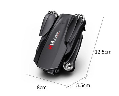 H16 GPS Professional Drone: Brushless Motors & Laser Obstacle Avoidance for RC Enthusiasts