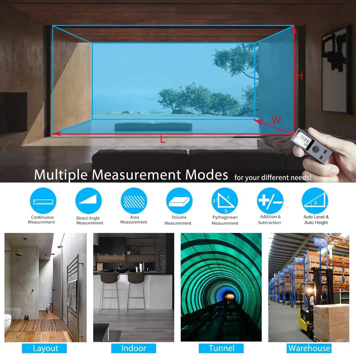 Discover the Best Mini Smart Laser Distance Meter for Precision Measuring