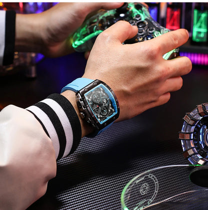 Find the Perfect Men's Luxury Square Quartz Watch: Waterproof & Luminous