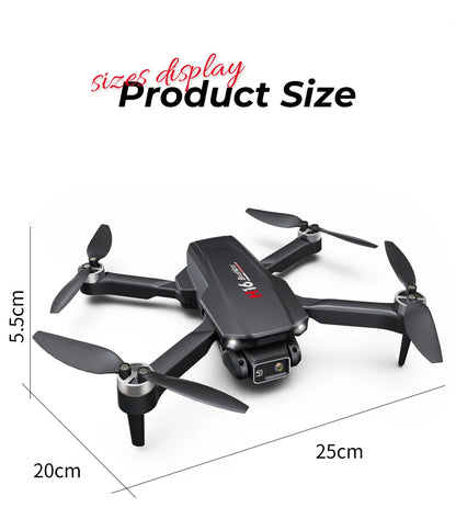 H16 GPS Professional Drone: Brushless Motors & Laser Obstacle Avoidance for RC Enthusiasts