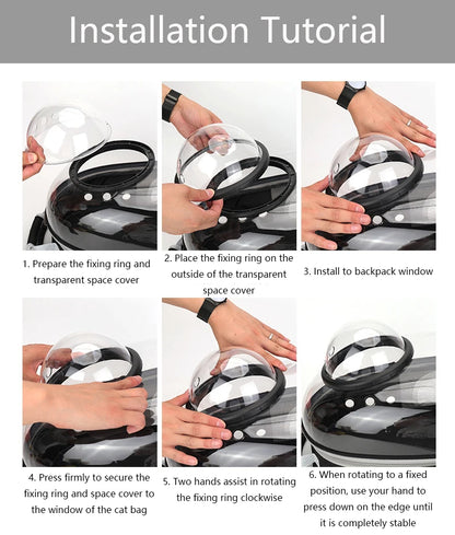 Top Breathable Transparent Pet Backpack for your Cats: Travel in Style