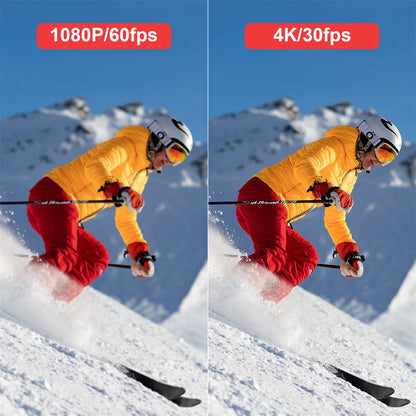 Revolutionize Your Outdoor Adventures: C100 Plus WiFi 4K Action Camera for Bikers