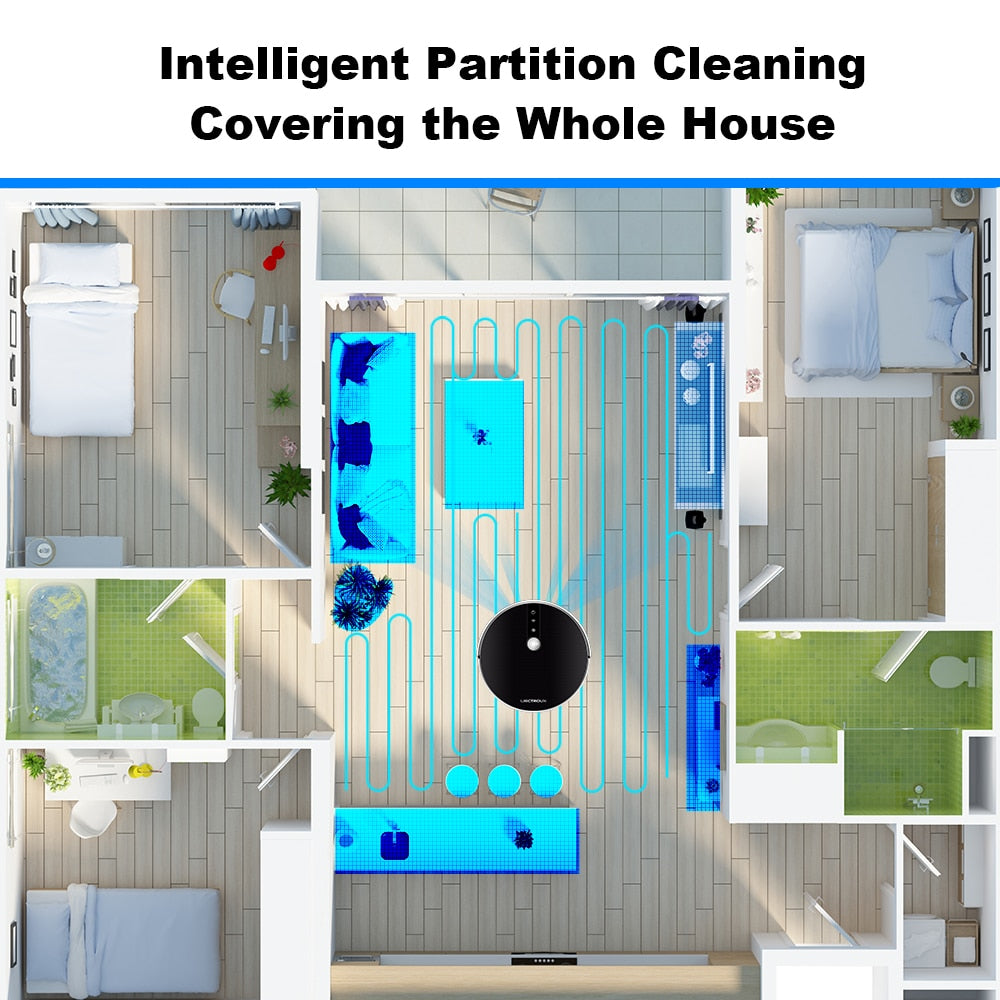 C30B Robot Vacuum Cleaner: Unleash AI Map Navigation and Electric Water Tank Efficiency