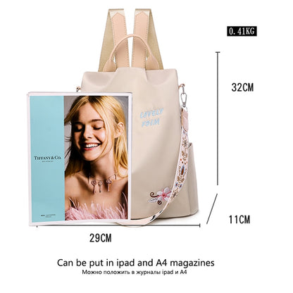 High Quality Women's Fashion Backpacks: Stylish & Secure