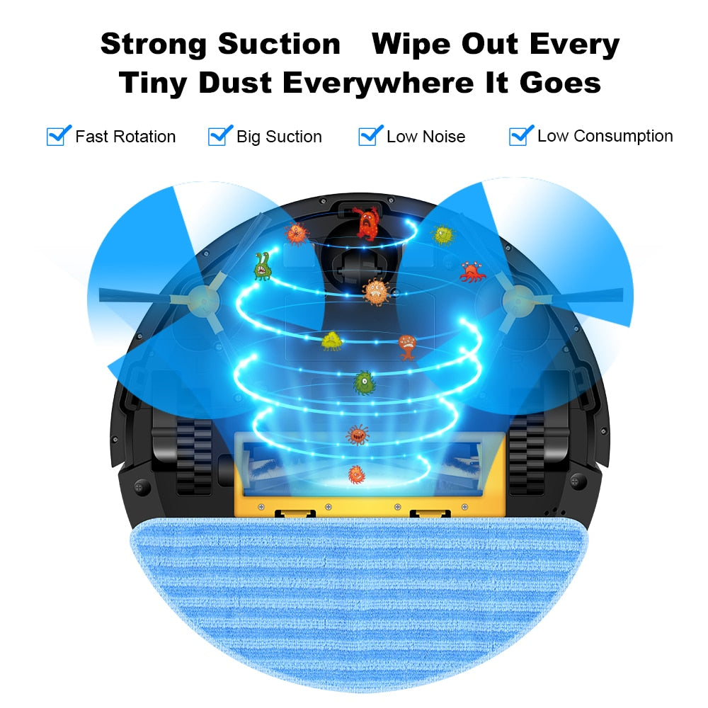 C30B Robot Vacuum Cleaner: Unleash AI Map Navigation and Electric Water Tank Efficiency