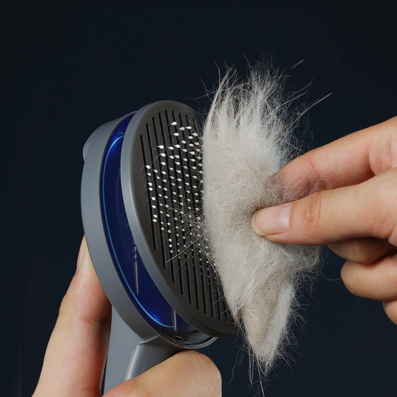 Kimpets Cat Comb Brush -Designed with Comfortable and Ergonomic for Cleaning your Cat's Loose Hair