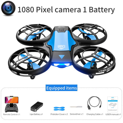 Elevate Your Drone Flight with V8 New Mini Quadcopter: 4K HD Camera and Foldable Design