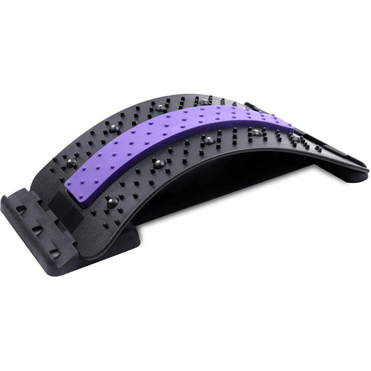 Back Stretcher Posture Corrector Massager with Magnetic Beads for Back Lumbar Support Relaxation and Pain Relief