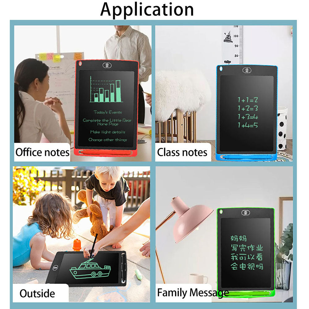 Digital Graphic Toy Tablet -Light Weight Drawing Board with 8.5" LCD Screen Writing for Children between 4 and 12 Age.