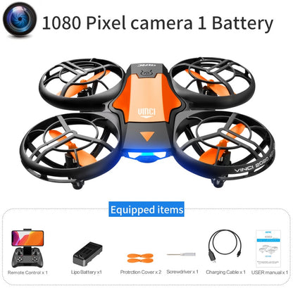 Elevate Your Drone Flight with V8 New Mini Quadcopter: 4K HD Camera and Foldable Design