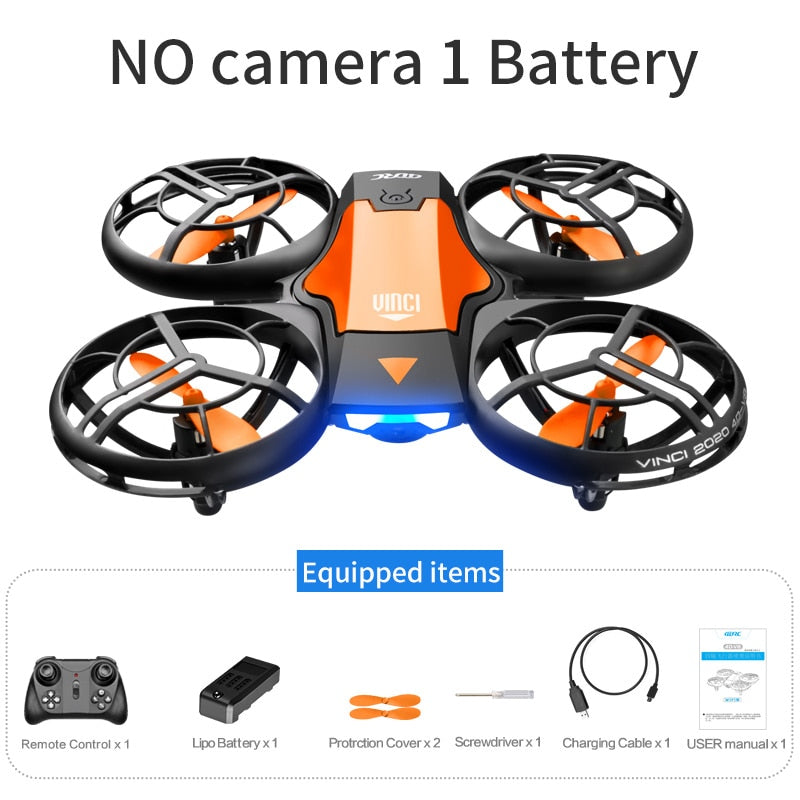 Elevate Your Drone Flight with V8 New Mini Quadcopter: 4K HD Camera and Foldable Design