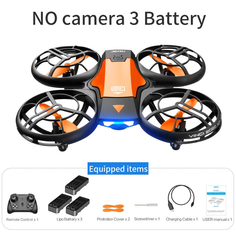 Elevate Your Drone Flight with V8 New Mini Quadcopter: 4K HD Camera and Foldable Design