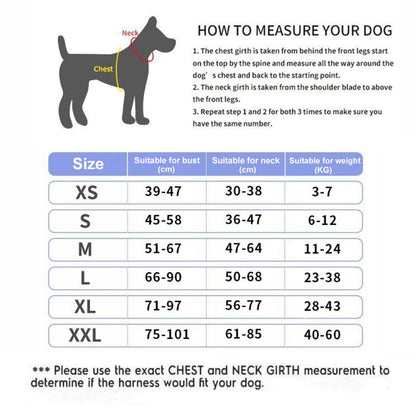 Harnais pour chien personnalisé - Gilet harnais réfléchissant et respirant réglable sans traction pour petits ou grands chiens.