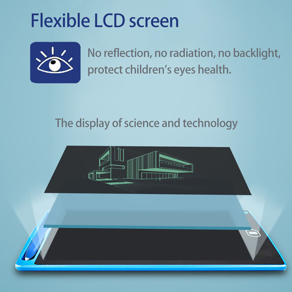 Digital Graphic Toy Tablet -Light Weight Drawing Board with 8.5" LCD Screen Writing for Children between 4 and 12 Age.