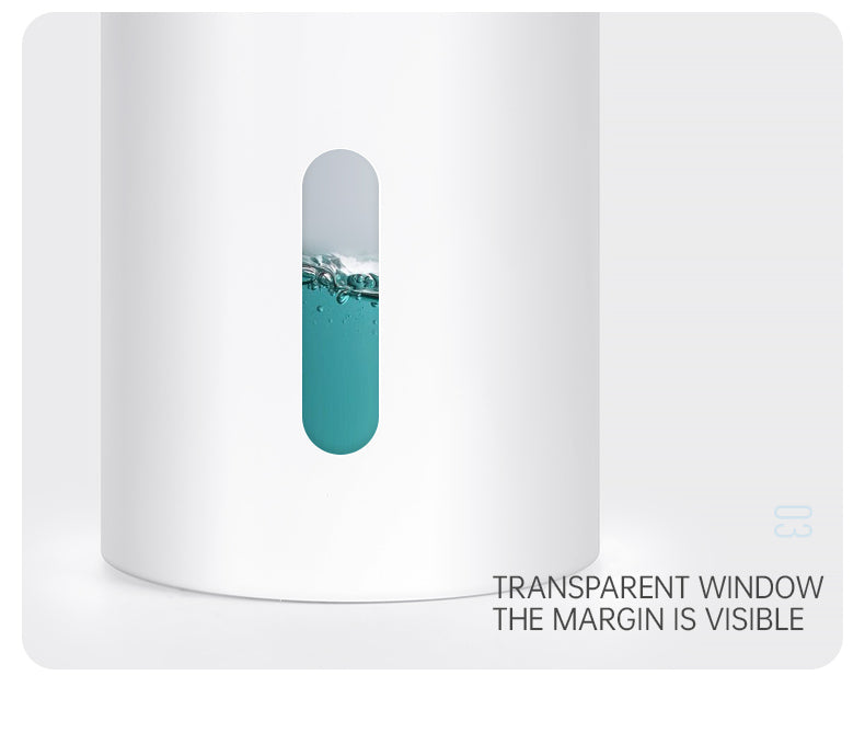 Efficient & Stylish: White Automatic Foam Soap Dispensers with USB Charging