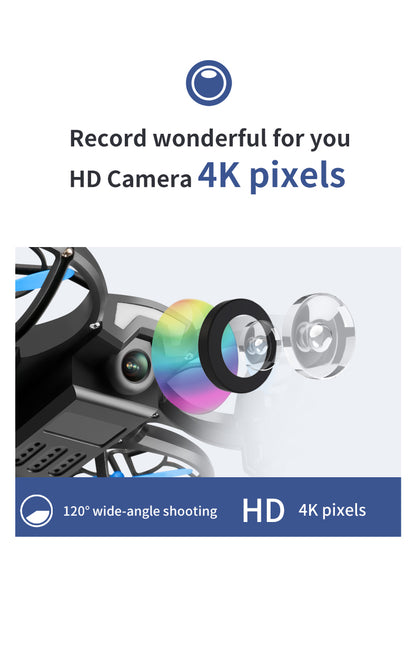 Elevate Your Drone Flight with V8 New Mini Quadcopter: 4K HD Camera and Foldable Design