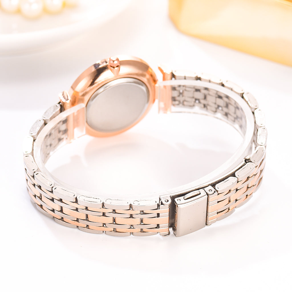 Montre-bracelet à quartz en cristal de mode et de luxe pour femmes Montre Femme Relogio
