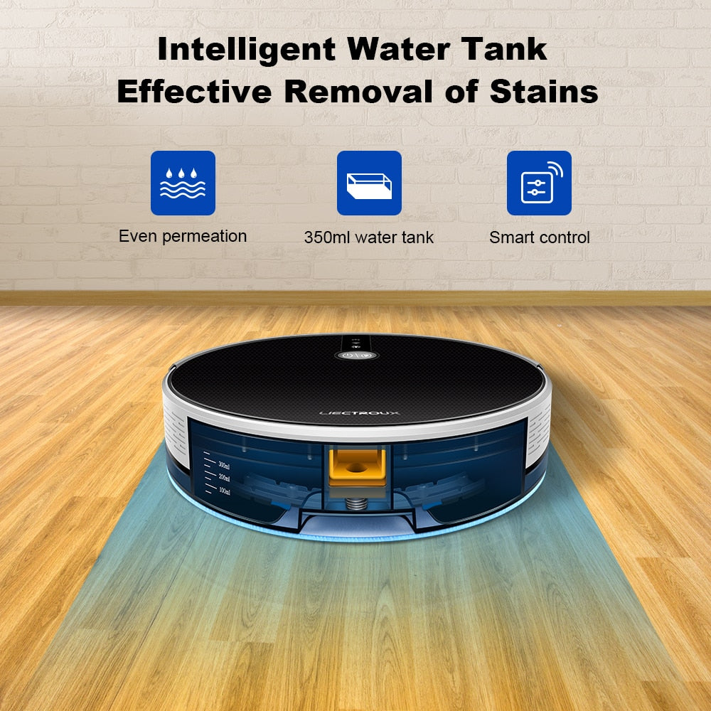 C30B Robot Vacuum Cleaner: Unleash AI Map Navigation and Electric Water Tank Efficiency