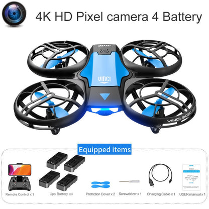 Elevate Your Drone Flight with V8 New Mini Quadcopter: 4K HD Camera and Foldable Design