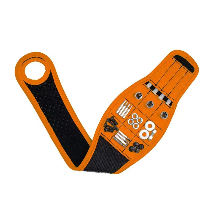 Bracelet magnétique avec aimants puissants pour maintenir les clous et les forets pour les travaux ménagers 