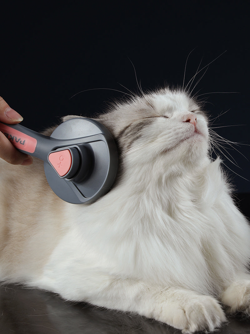 Kimpets Cat Comb Brush -Designed with Comfortable and Ergonomic for Cleaning your Cat's Loose Hair